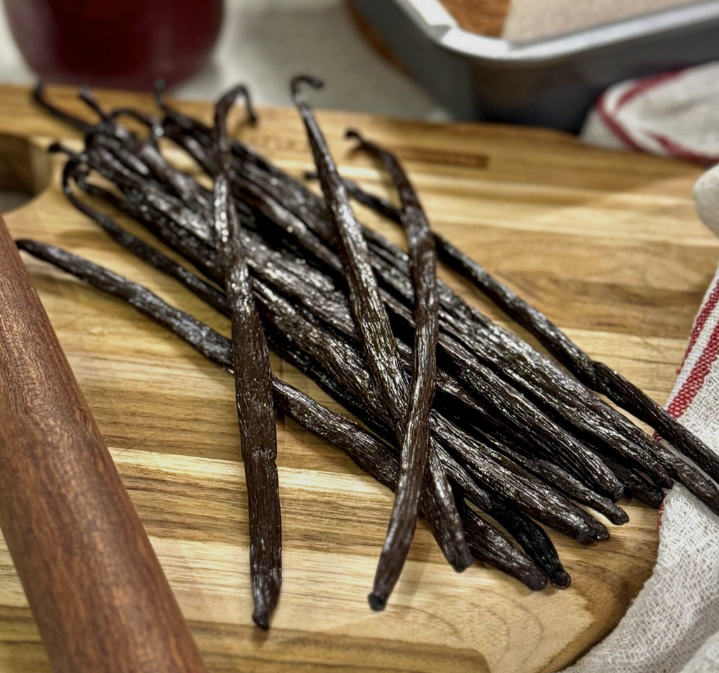 250g ORGANIC BOURBON VANILLA BEANS