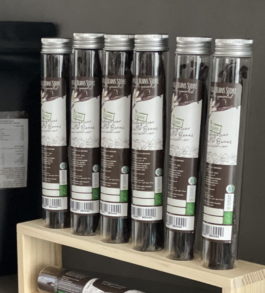 9 ORGANIC BOURBON VANILLA BEANS