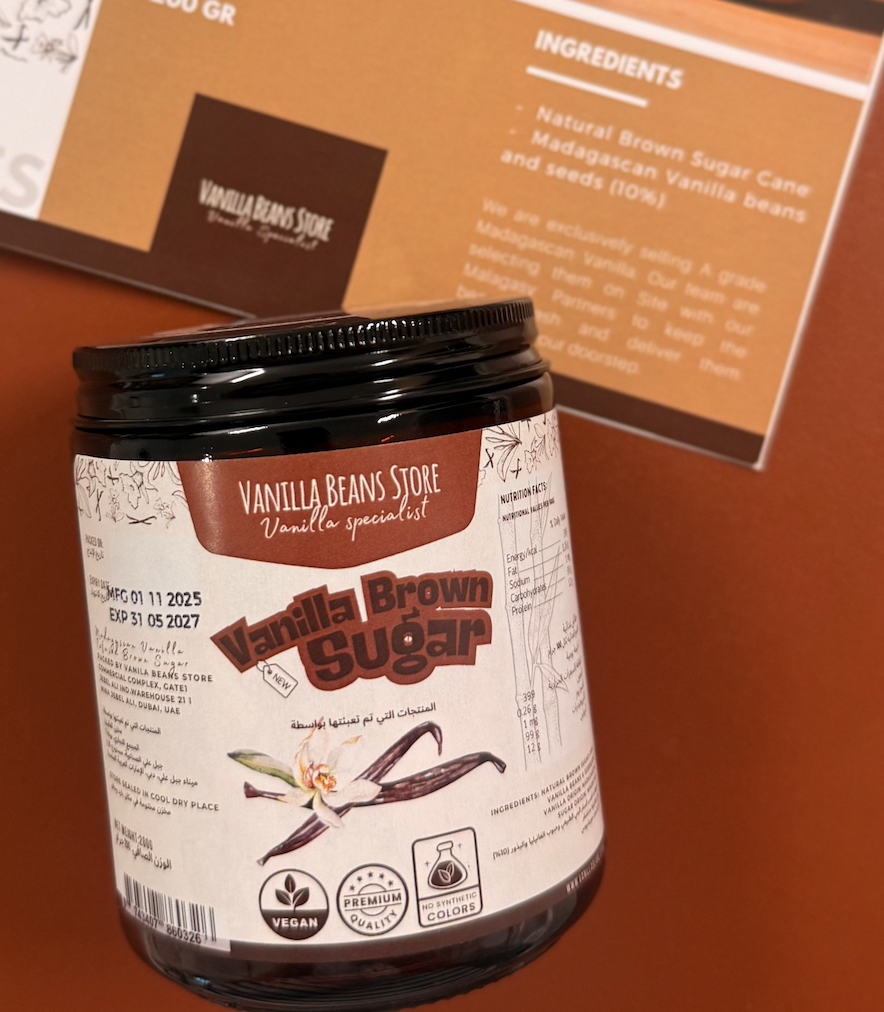 200G VANILLA INFUSED BROWN SUGAR