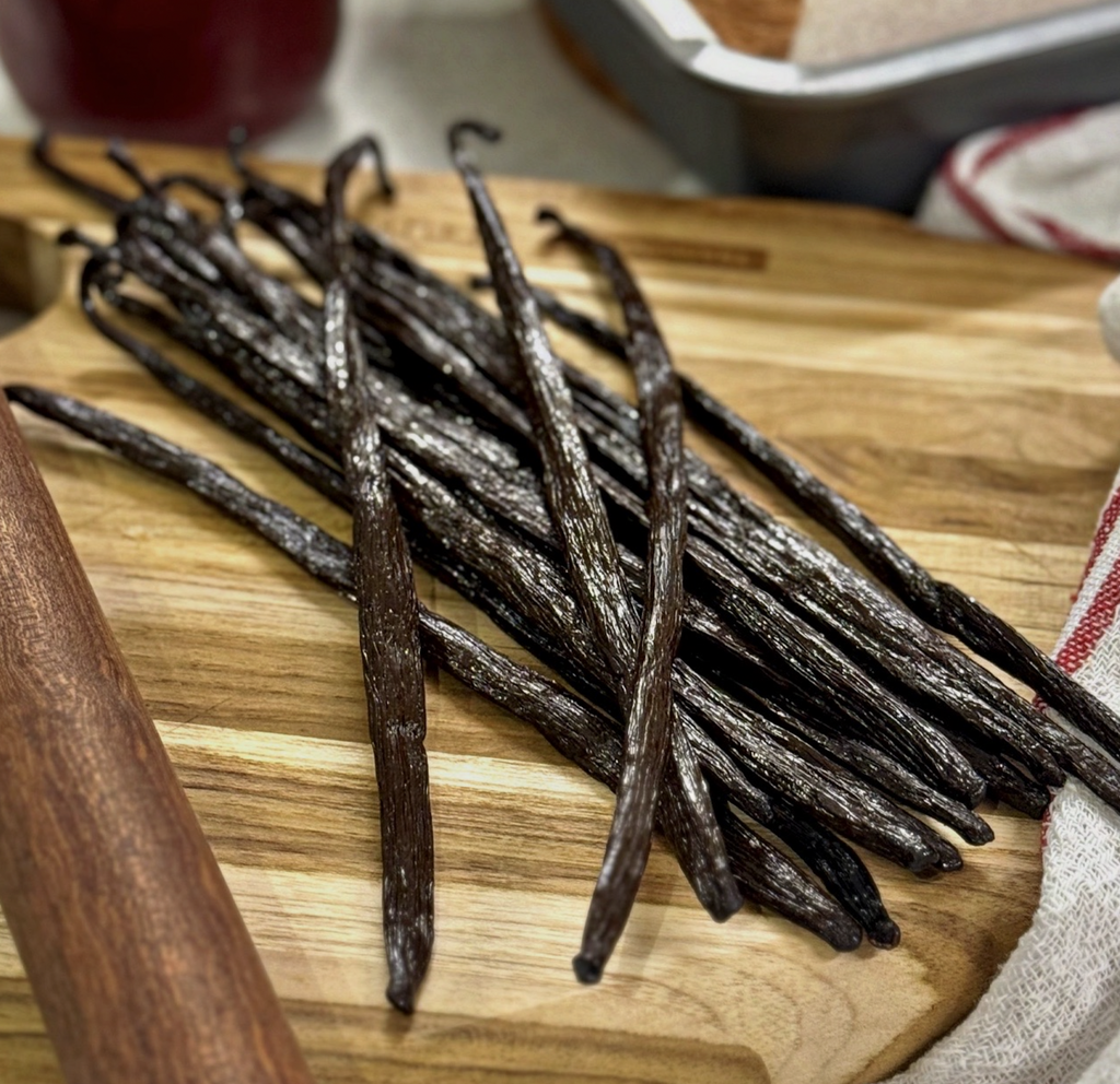 125g ORGANIC BOURBON VANILLA BEANS