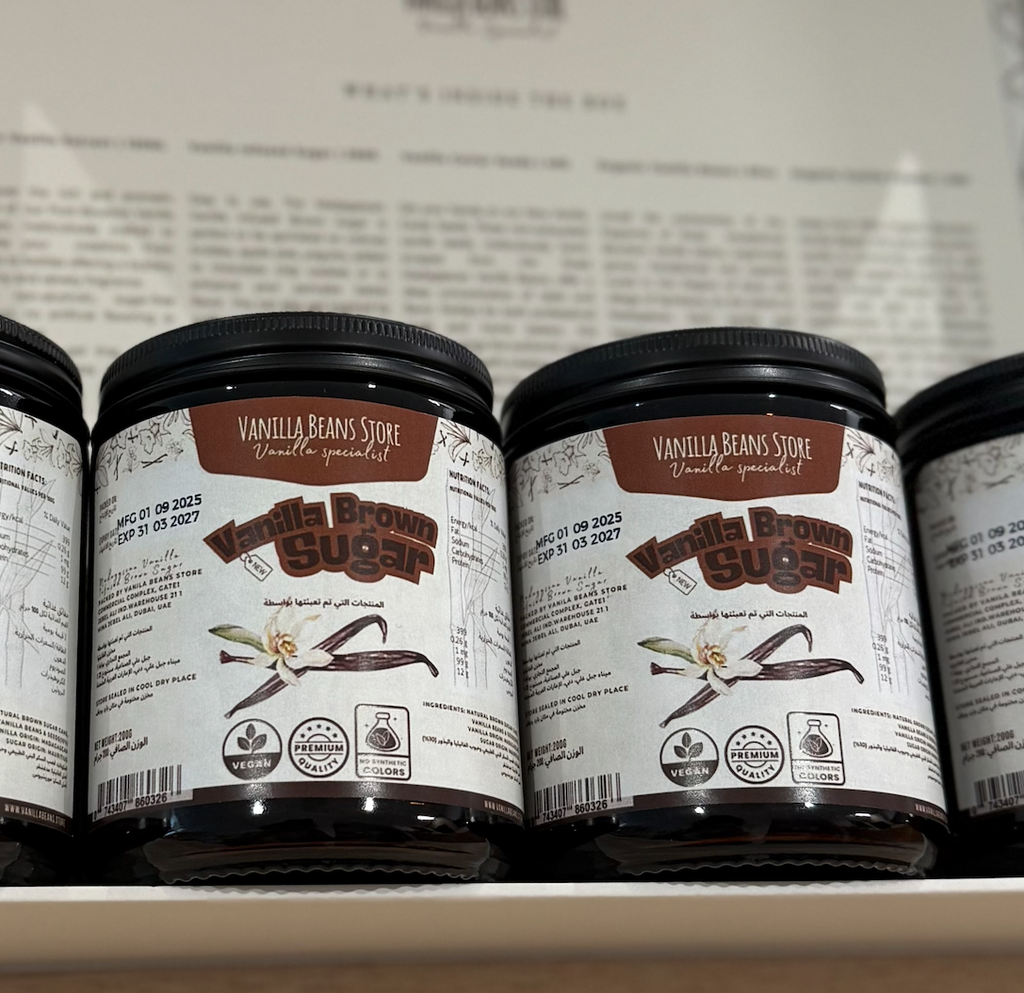 [C04-SUG0200] 200G Vanilla Infused Brown Sugar
