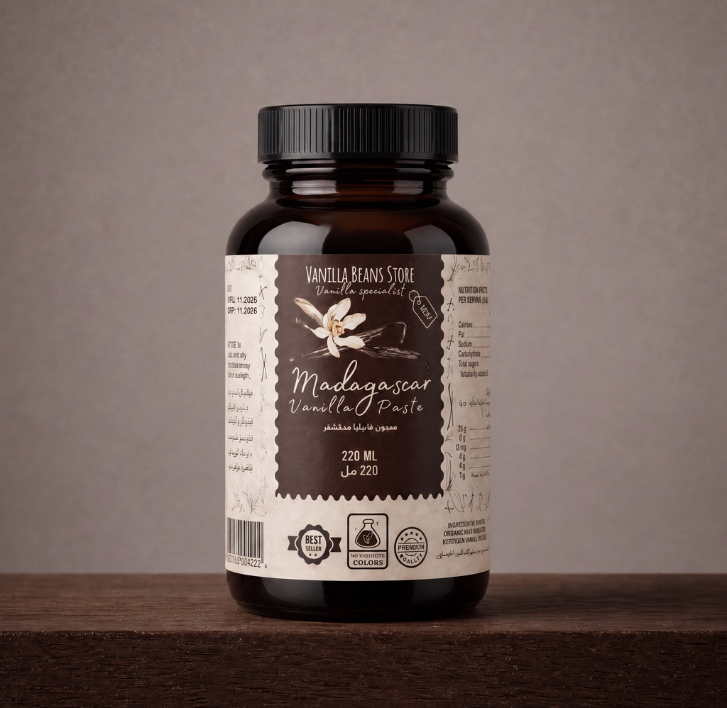 [F02-PAS0220] 220Ml Sweetened Vanilla Paste