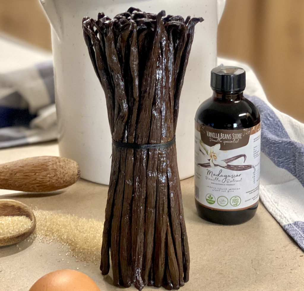 [B04-BEA0250] 250G Organic Bourbon Vanilla Beans